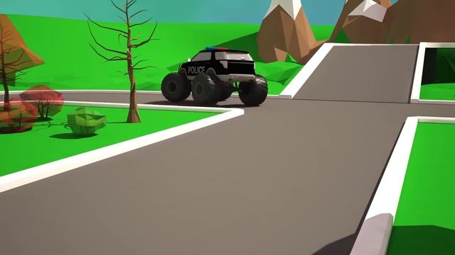 Truck's Car Wash and the Monster Truck | Cars cartoons for kids (NEW) смотреть онлайн