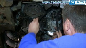 How to Replace Engine AC Alternator Serpentine Belt 2.7L Chrysler Sebring