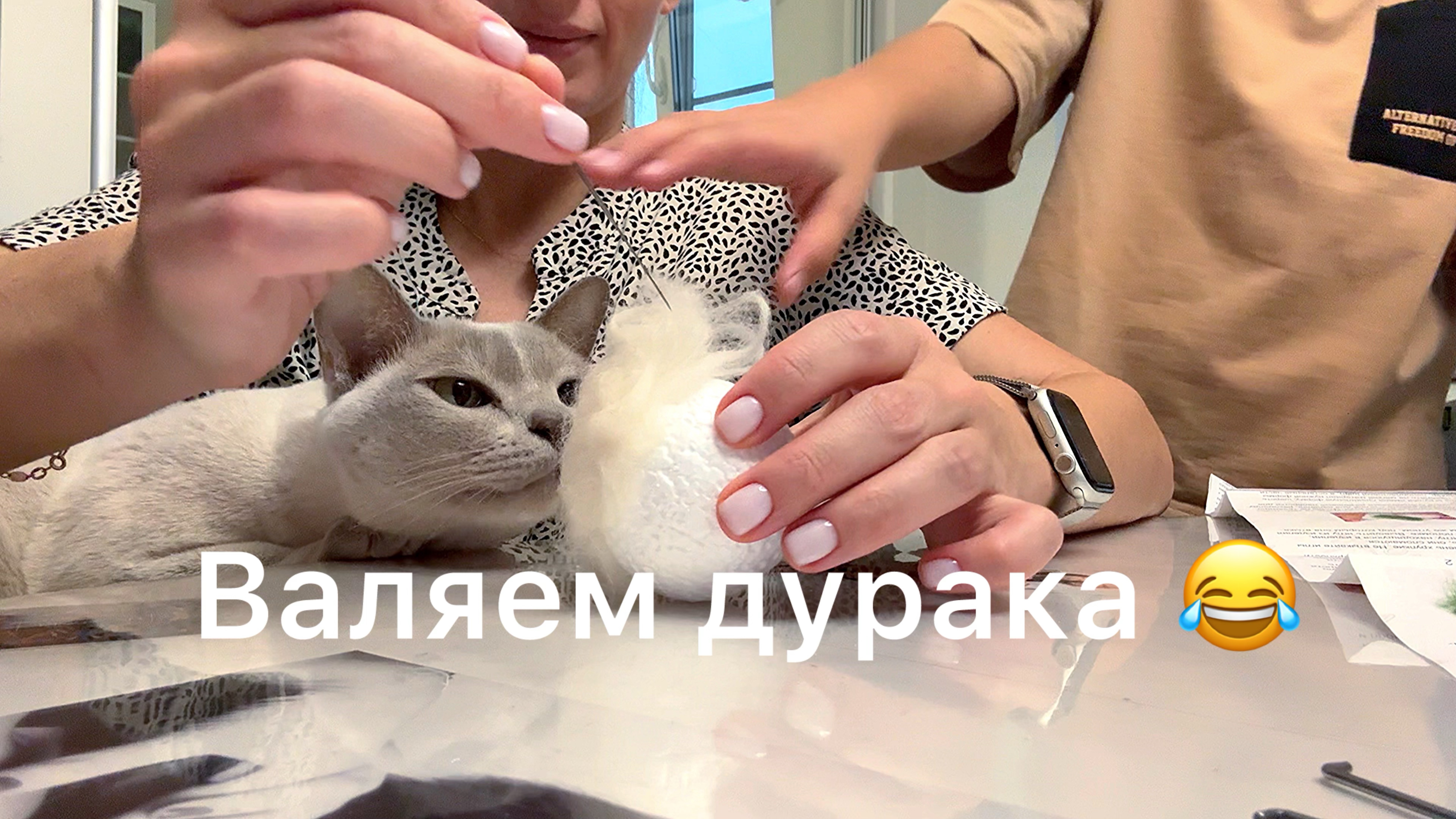 Влог. Валяние. Школа юных леди Тверь
