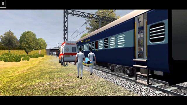 INDIAN TRAIN SIMULATOR: RAIL WORKERS WORKING IN TRAIN SIMULATOR ANDROID GAME #top 5 best train game смотреть онлайн