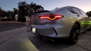 2021 ACURA TLX A-SPEC COLD START