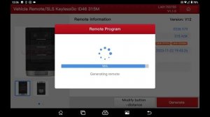 Launch X431 IMMO Plus Program Cadillac SLS ID46 KeylessGo Smart Key OBDII365