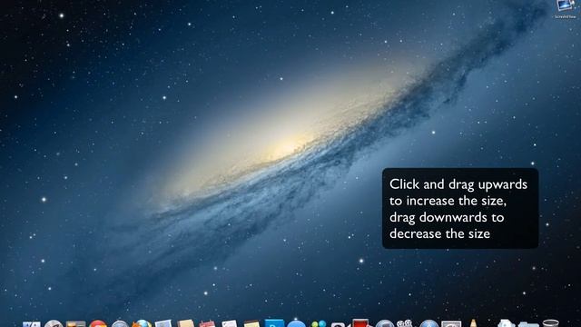 Increase And Decrease Dock Size In Mac OS X Easily смотреть онлайн