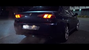 Alfa Romeo 166 Ti 3.0 Busso - custom quad exhaust sound
