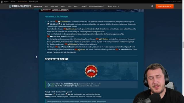 Ägir, Siegfried & Warhammer mit Update 0.9.5 in World of Warships