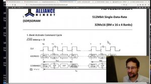 Writing a SDRAM memory controller in Verilog! FPGA RISCV