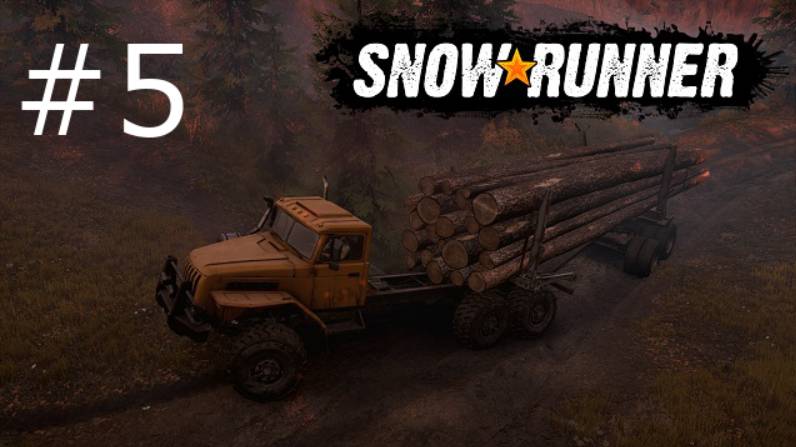 Игра "SnowRunner". Серия 5