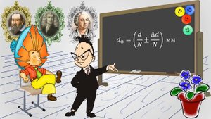 3. Метод рядов. Толщина листа учебника по физике