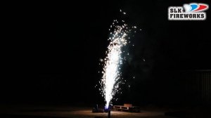 FP 022 Silver with blue pistil fountain (сер.фонтан с синим основанием 30сек, 5м) 20/2  2023