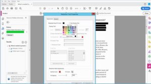 How to black out text in pdf using Adobe Acrobat Pro DC