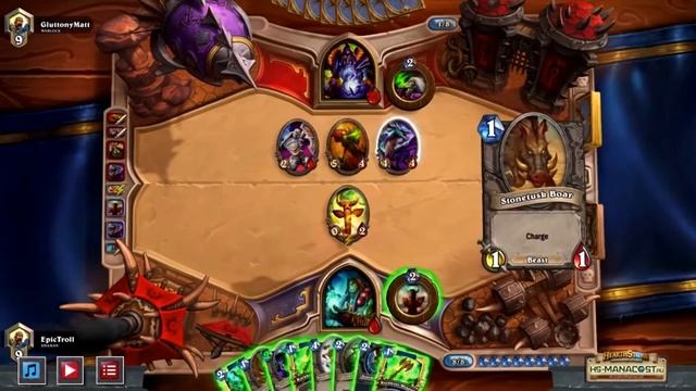 [Hearthstone] Смешные моменты в ХС #6, Funny moments in HS #6