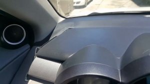 2006-2012 Acura RDX instrument panel removal