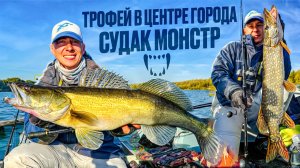 ТРОФЕЙ в центре ГОРОДА! СУДАК МОНСТР!
