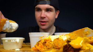 ASMR CHILI CHEESE DOGS & CHILI CHEESE FRIES MUKBANG | Pink’s FAMOUS Hot Dogs