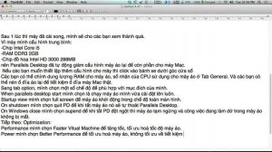 Hướng dẫn cài đặt Windows XP trên Mac OS bằng Parallels Desktop 8