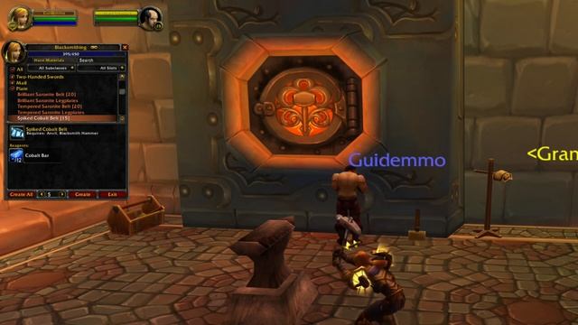 WOTLK Blacksmithing Guide 375-450