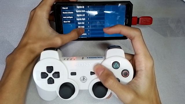 Ppsspp Gamepad settings Controller PS3 For android Via Wireless Bluetooth - For psp games смотреть онлайн