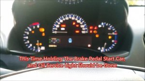 How To Reset Oil Life Light Cadillac ATS  2013-2018 (Change Engine Oil Soon)