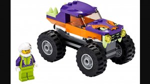 собираем машину монстртрак лего. Lego 60251. Схемы и инструкции
