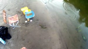 Рыбалка на фидер на реке / Первый летний выезд с ночевкой