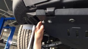 Chery Tiggo 2 - установка защиты картера