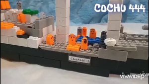 Lego TITANIC y BRITANNIC 2 Vs LUSITANIA y CARPATHIA