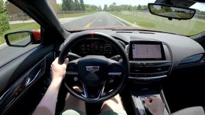 2022 Cadillac CT5 V Blackwing - POV Test Drive (Binaural Audio)