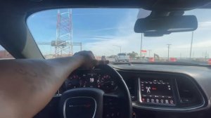 CUTTING UP IN TRAFFIC WITH A SRT CHALLENGER POV | VLOGMAS DAY 5