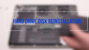2009 Macbook Pro 17" A1297 Hard Drive Disk Upgrade