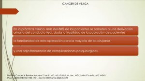 Cáncer de vejiga. Dr. Miguel Cruz