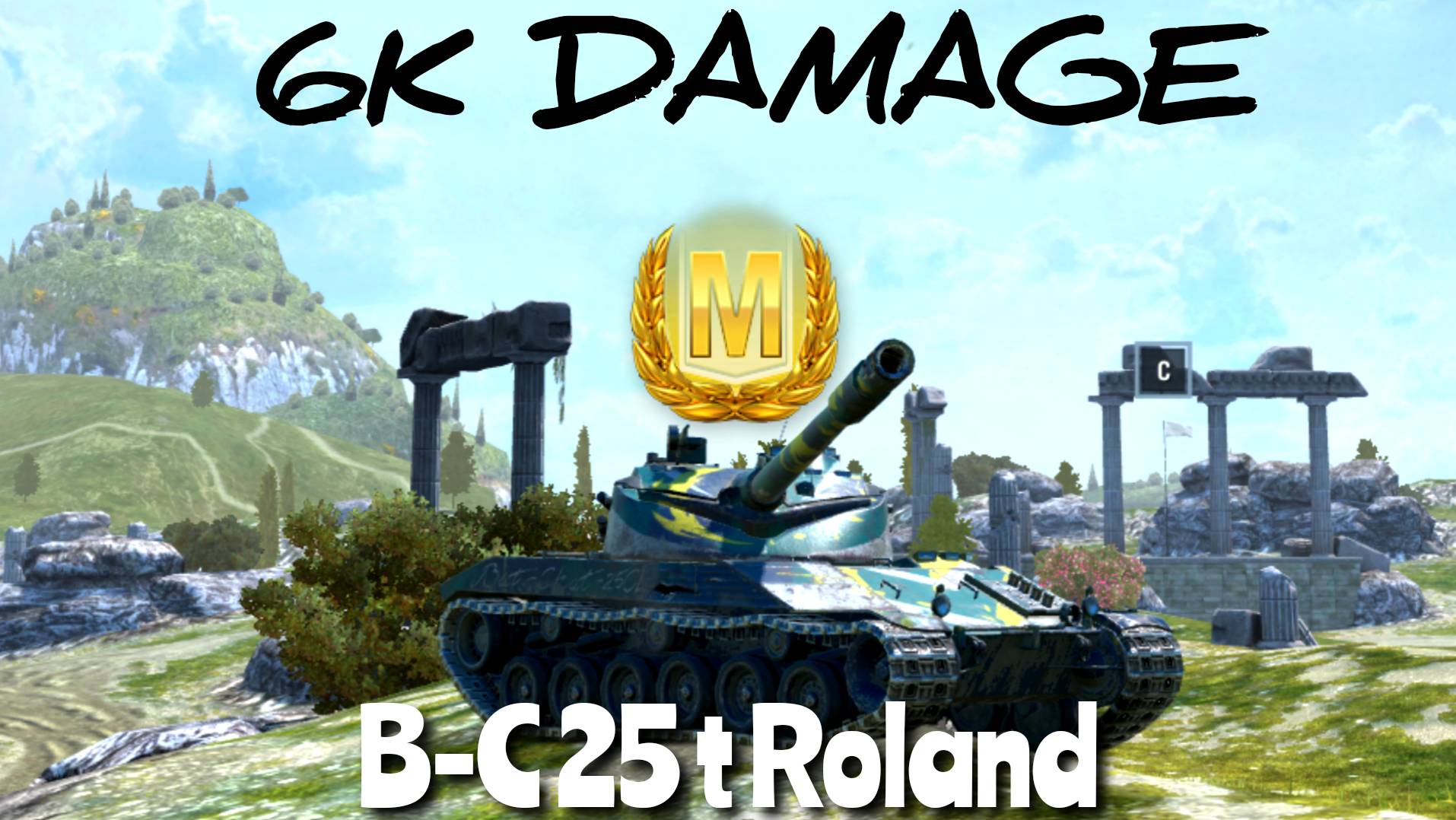 TANKS BLITZ ● Получил Мастера на B-C 25 t Roland