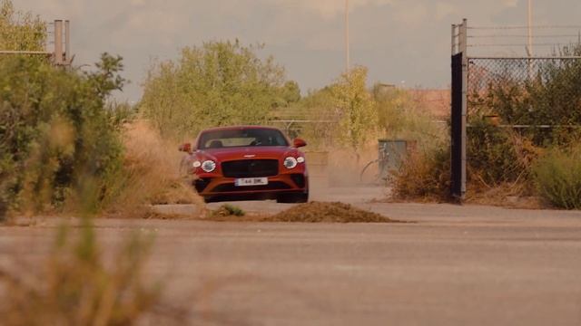 2022 Bentley Continental GT Speed meets abandoned Comiso military base