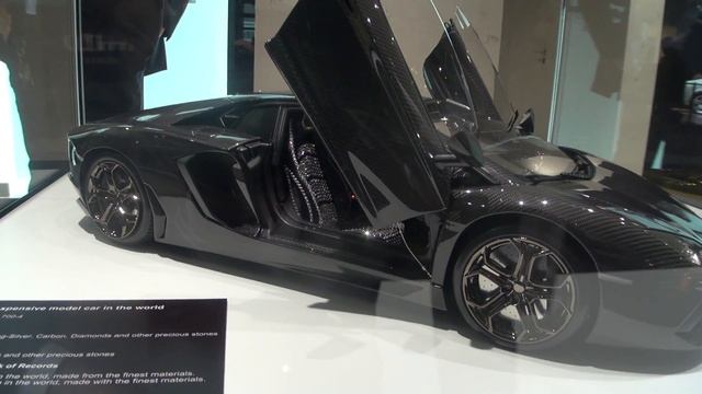 Lamborghini Aventador model car, the world's most expensive смотреть онлайн