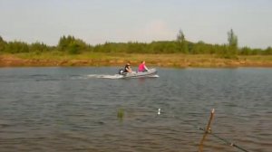 Подвесной мотор болотоход 3