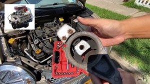2003 Dodge Neon 2.0L Upper / Top Engine Mount Replacement / DIY