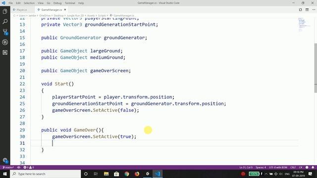 #16 Android Game Development Tutorial - Game Over