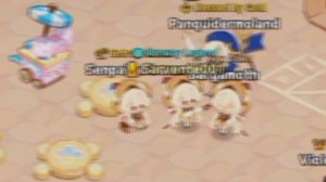 3 Caramel Choix Cookie work under a hard background