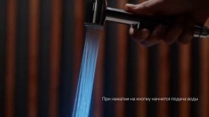 Встраиваемый смеситель с гигиеническим душем и полкой AM.PM Like F0202600