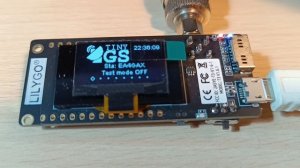 Probando TTGO LORA v2.1_1.6 Proyecto https://tinygs.com/