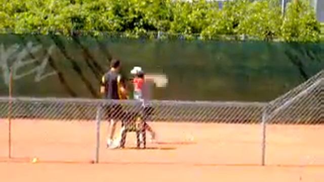 ATP Challenger, Aarhus - Thiago Alves practice смотреть онлайн