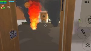 у меня сгорел дом