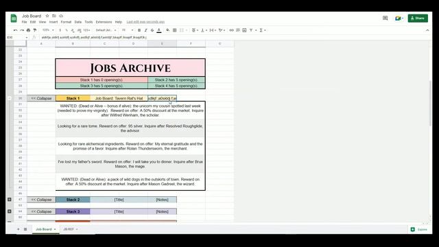D&D Job Board - Random Generator смотреть онлайн