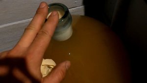 Первое снятие белого вина с осадка | Переливка вина | Первая дегустация вина