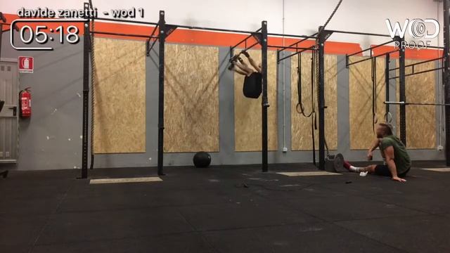 Davide Zanetti-Trinacria Games 2018 wod 1: смотреть онлайн