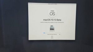 macOS High Sierra - Installation - Part 2