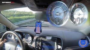 LANCIA THEMA / CHRYSLER 300C 3.6 V6 286HP | 2012 | ACCELERATION & TOP SPEED TEST | DRAGY TIME |