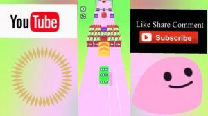 Jelly Run 2048 | All Levels Gameplay | Android, iOS | Satisfying Mobile Games | New Skin