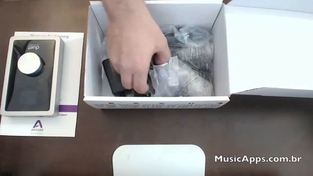 Unboxing Apogee Duet para iPad e Mac (MusicApps.com.br)