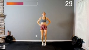 30 MIN CARDIO HIIT WORKOUT - ALL STANDING - Full Body, No Equipment, No Repeats (1)