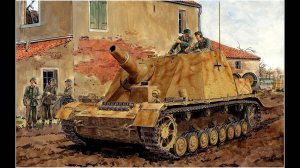 Sturmpanzer IV (Brummbär) неповоротливый медведь вермахта